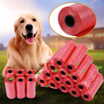 

600pcs 20 40 Rolls/Pack Dog Poop Bag Trash Garbage Bags For Cat Pets Doggie Waste Collection Bag Outdoor Cleaning Dog Supplies