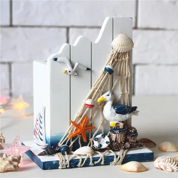 

Wood Pen Container Pencil Holder For Desk Decoration Mediterranean Style Decor Office Desk Decoration Item