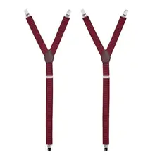 Мужская рубашка с нескользящим зажимом для отдыха на подтяжках регулируемый ремень держатель ремень