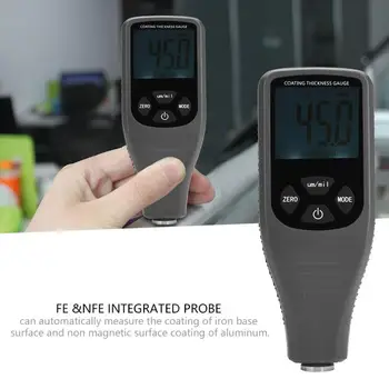 

GM240 Car Paint Meter Digital LCD Paint Thickness Meter Metal Auto Thickness Gauges 0~1300um Coating Meter