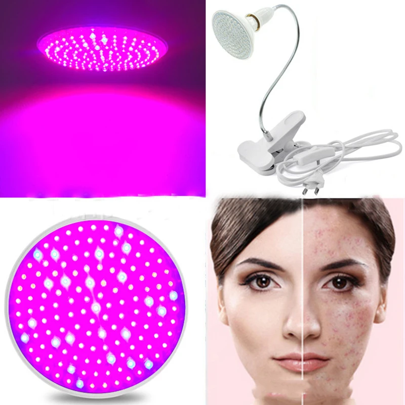 

Red Blue Light Beauty lamp Led Facial Mask Photon Therapy Face Mask Machine Light Therapy Acne aspirateur point noir Beauty Led