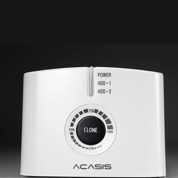 Acasis Ba-12Us 3,5 дюйма Sata Usb3.0 двойной жесткий диск Hdd док-станция жесткий диск автономный клонирование Дубликатор коробка