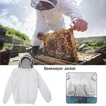 

Beekeeping Jacket Veil Set Anti-bee Protective Safety Clothing Smock Equipment Supplies Bee Keeping Suit Hot Sale