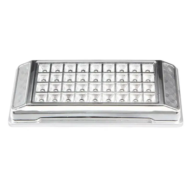 

White 36LED Car Interior Light Automotive Light-emitting Diode Dome Ceiling Roof Lamp Panel 12V Vehicle Auto Caravan Accessories