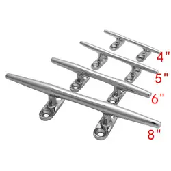 4in 5in 6in 8in базы лодочная пристань палубная веревка обеспечивают морской Кнехт яхты Нержавеющая сталь парусный спорт болт