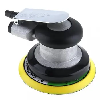 

5 Inch Non-Vacuum Matte Surface Circular Pneumatic Sandpaper Random Orbital Air Sander Polished Grinding Machine Hand Tools