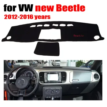 

Car dashboard covers for VOLKSWAGEN VW New Beetle 2012-2016 Low configuration Left hand drive dashmat pad dash accessories