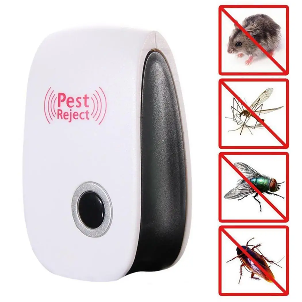 

Pest Control Ultrasonic Pest Repeller Rodent Insect Repellent Anti Moles Mosquito Killer Mouse Cockroach Rat Pill Bugs Dropship