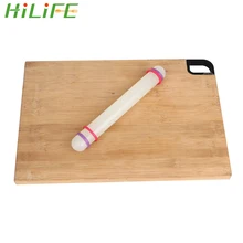 Hilife торт Тесто ролика глины Давление палочка супер легкий скольжение скалка для помадки с антипригарным покрытием тесто палку выпечка инструмент