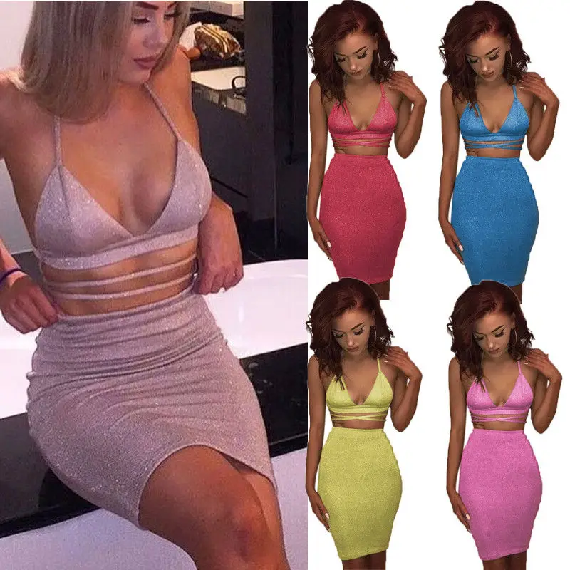 one piece crop top dress