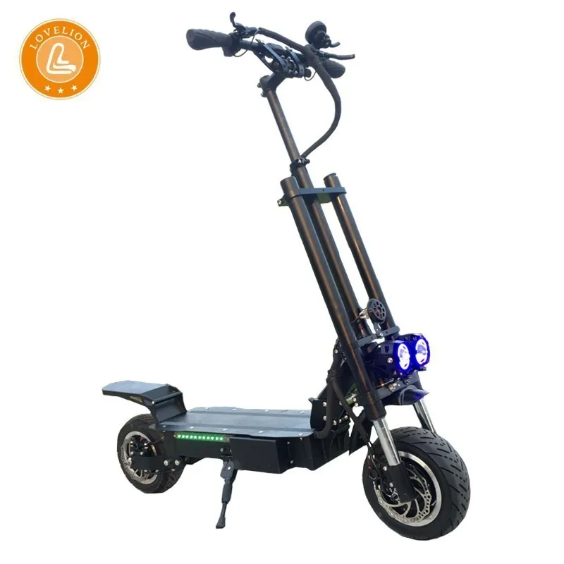 

LOVELION adult electric kick Cross-country scooter with fast charge 3200W Strong Power Li-on battery fat tire patinete scooters