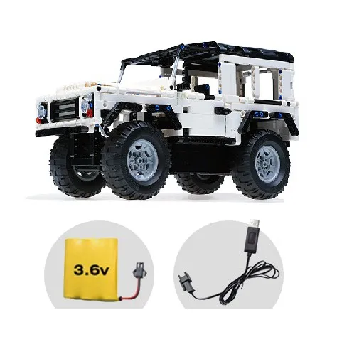 Цена Technic Series 553 шт. Defender RC модель внедорожника DIY строительный блок автомобиля кирпичные игрушки для детей Совместимость с Legoed