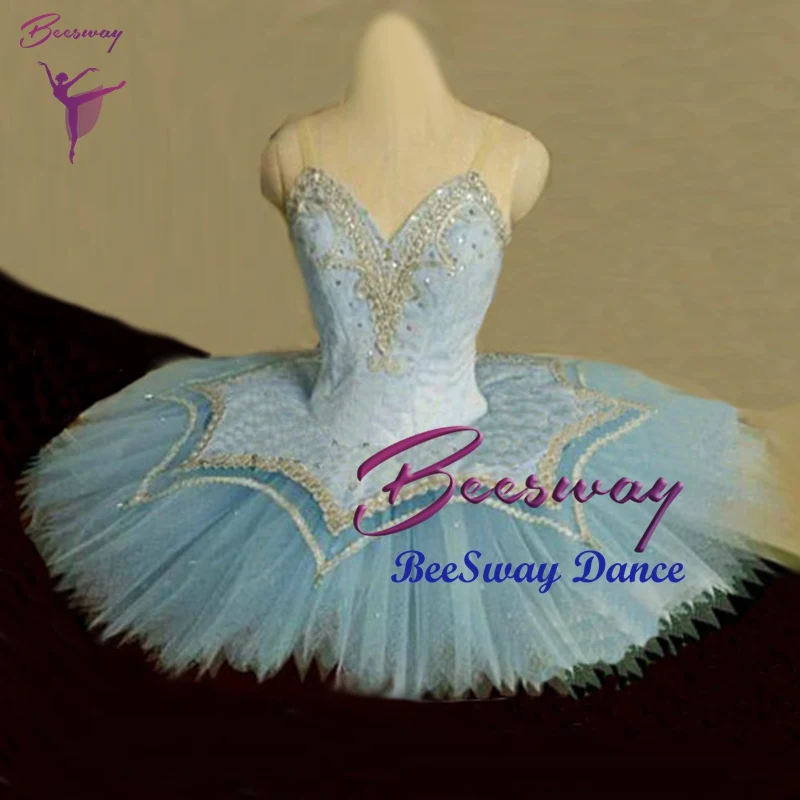 

light blue professional tutus women classical Professional Ballet Tutu dress Coppelia Swan Lake Ballet Costume for girls