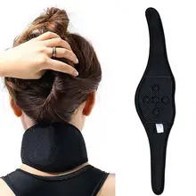 Зимние Одна деталь Self-нагревательный Магнит Магнитная защита шеи ремень безопасности инфракрасный Расслабление шеи Магнитный шейный ремешок