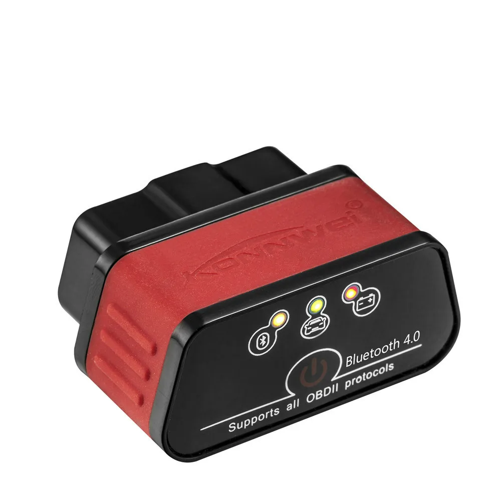 Elm327 V1.5 Obd2 Авто сканер Konnwei Kw903 Bluetooth 3,0/4,0 Elm 327 V1.5 Бортовая Система диагностики 2 Товара Читатель чип Pic18f25k80