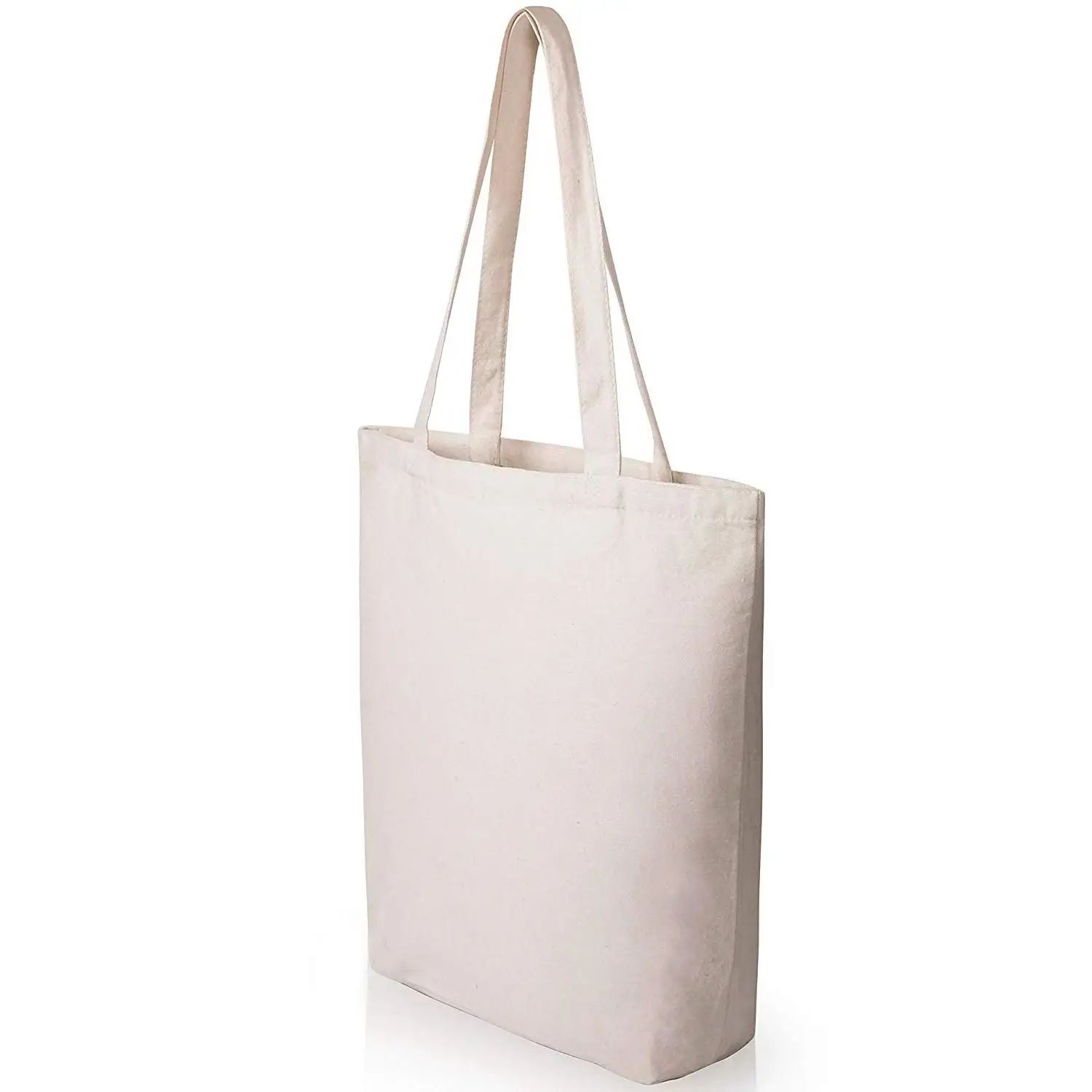 0 : Buy Heavy Duty and Strong Large Natural Canvas Tote Bags with Bottom Gusset for ...