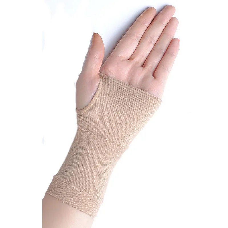 Compression Nylon Wrist Gloves Supports Ultrathin Elastic Medical Hand