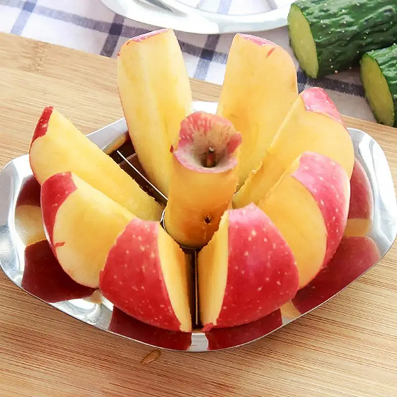 Кухонные гаджеты нож для яблок из нержавеющей стали механический резки