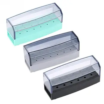 

18 Holes Disinfection Box Case Dental Bur Burs Block Autoclavable Dentist Tool