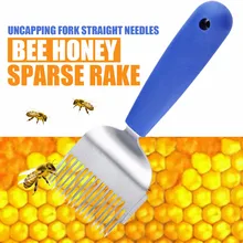 Нержавеющая сталь, вилка, скребок, прямые иглы, пчелиный мед, инструменты, лопата для пчеловодства, скребок, высокое качество