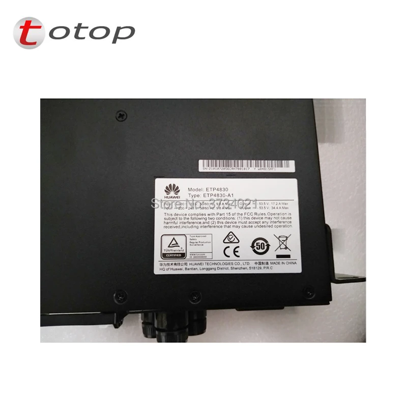 Huawei OLT ETP4830 30A 48 в источник питания с SMU01C для оптического волокна ZTE C300 MA5683T/MA5680T