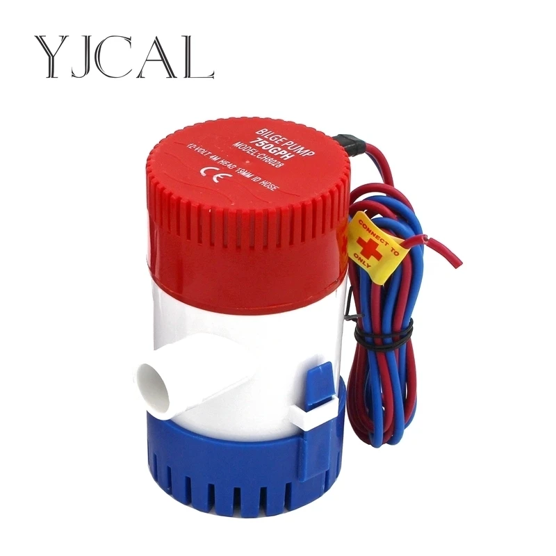 Трюмный насос 350 500 750 1100GPH DC 12V 24V Электрический водяной насос для Aquario погружной морской самолет мотор дома плавучий дом лодки Трюмный насос 350 500 750 1100GPH DC 12V 24V Электрический водяной насос для Aquario погружной морской самолет мотор дома плавучий дом лодки