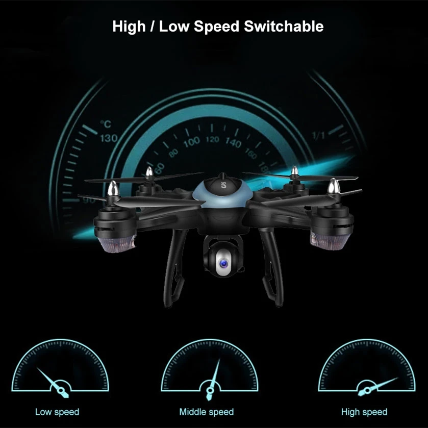 

LH - X38GWF - BS GPS WiFi FPV RC Drone - Waypoint Point of Interest Follow Altitude Hold One Key Return Quadcopter RTF