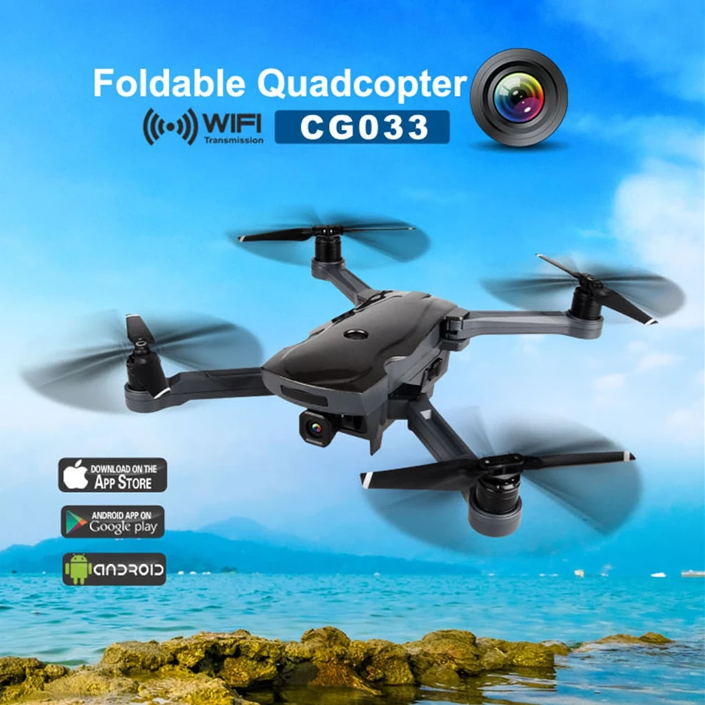 

AOSENMA CG033 Dual GPS Brushless Quadcopter 4CH HD 1080P Camera WIFI FPV Aerial Smart Follow Waypoint Drone Professional