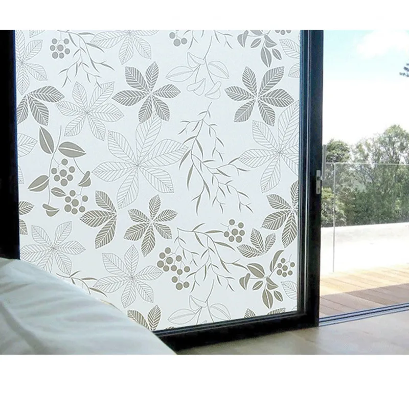 1Pcs Wide 45cm*Long 100cm/200cm Frosted Opaque Glass Window Film For