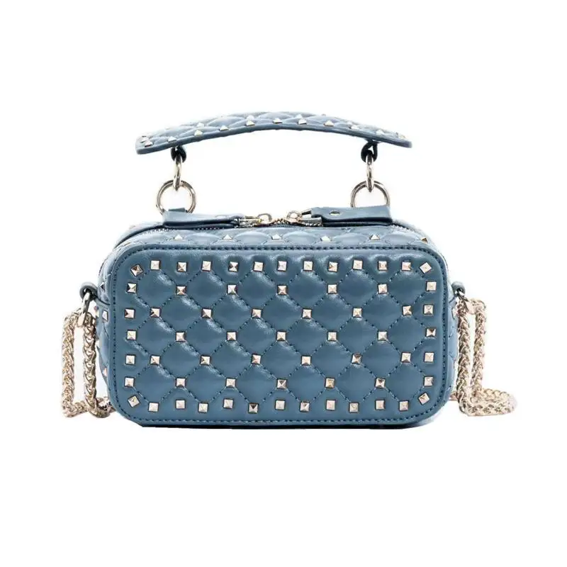 

The New 2018 Sheepskin Ling, Female Bag Leather Chain Camera Bag Lady One Shoulder Bag