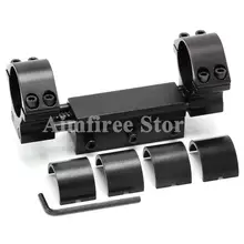 Кольца для прицела винтовки 25,4 мм 30 мм Zero Recoil Scope Mount Fit Picatinny Weaver Rail Adapter с пружиной Airgun Scope Mount