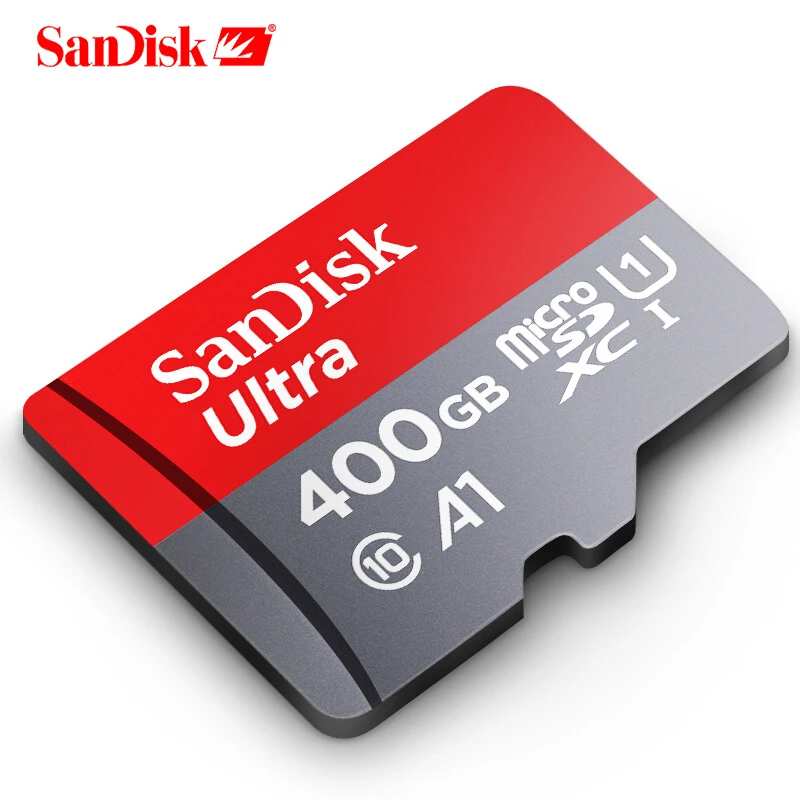 Двойной Флеш-накопитель SanDisk A1 слот для карт памяти micro SD карты памяти class 10 SDXC ультра SDHC 400 Гб 100 МБ/с. UHS-I