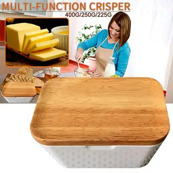 

250ML Multi-Function Crisper / Storage Box / Butter Box Bottle (225g 250g 400g Holding) Kitchen Storage & Organization