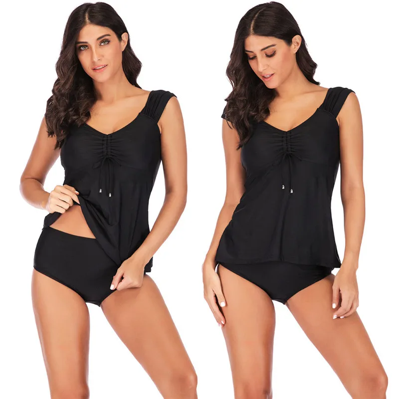 Meihuida купальники для женщин купальный костюм женский купальник Танкини набор купальник с поролоном Сексуальная Одежда для пляжа больших размеров купальники M-4XL