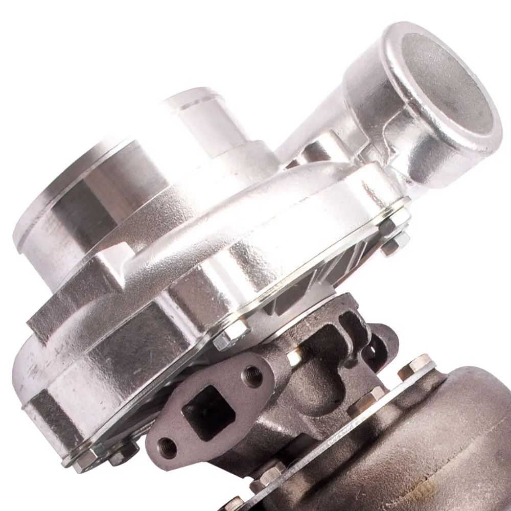 T70 T3 57 TRIM .70 A//R V-BAND STAGE III 500+HP TURBO CHARGER+OIL FEED+DRAIN LINE