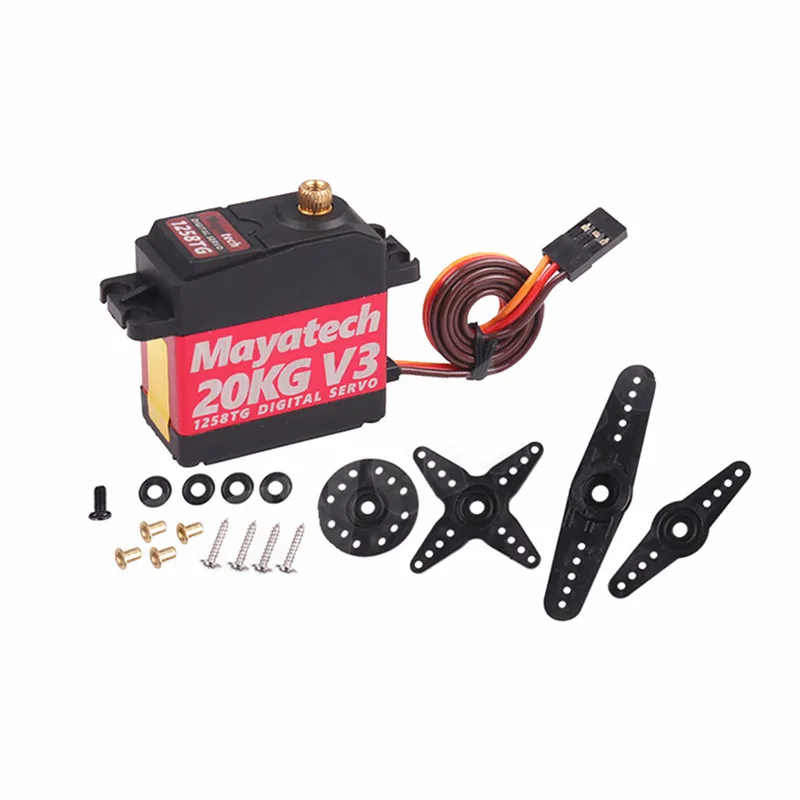 

Mayatech 1258TG V3 20KG Mini Metal Gear Digital Servo for RC Airplane