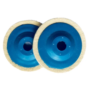 

3pcs Wool Polishing Wheel Buffing Grinder Felt Polishing Discs Pads for Wood Metal Abrasive Disc 4 inch