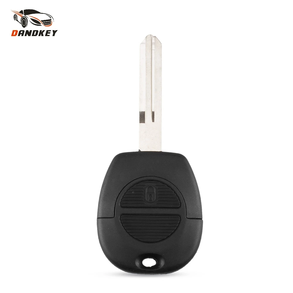 Dandkey сменный 2 кнопки чехол для ключа автомобиля Nissan Primera Micra Terrano Almera X Trail Remote Uncut
