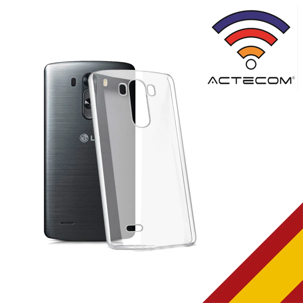 ACTECOM гелевый Чехол из ТПУ прозрачный для LG G3 ULTRA DELGADA|Корпусы и рамки мобильных
