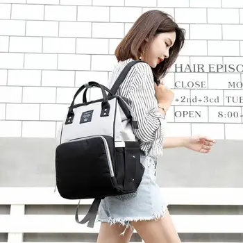 

Mummy Maternity Nappy Storage Bag Large Capacity Baby Travel Backpack Camping Zip Bag For Baby Care Diaper Toy Storage
