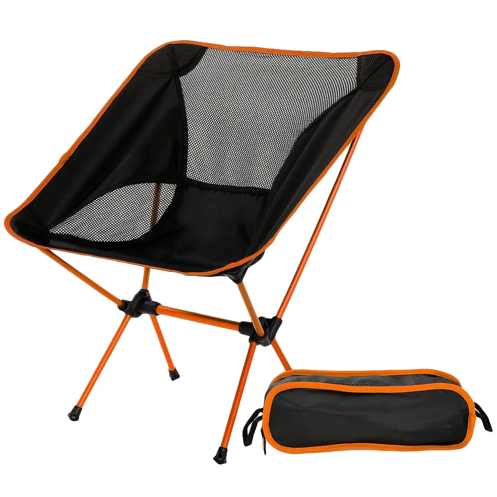 

Ultralight Folding Chair With Carry Bag Portable Beach Sunbath Picnic Barbecue Camping Chairs