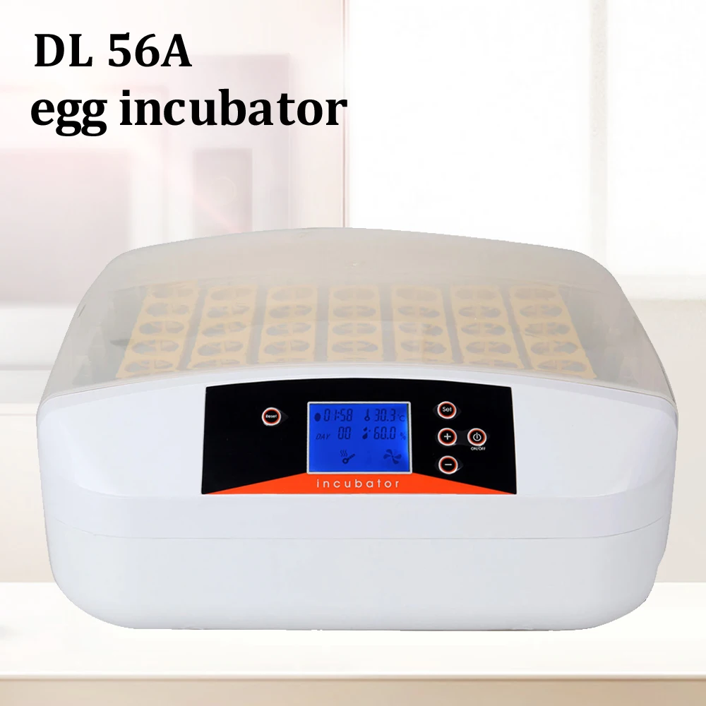 1 Piece Automatic Egg Incubator 56 Eggs chicken Bird Pigeon Quail
