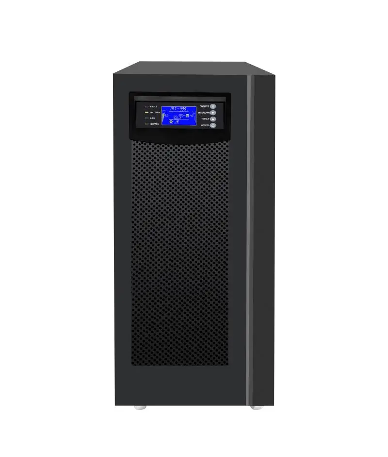 

10KVA/8KW Online UPS 3 Phase In to 1 Phase Out Tower,192VDC, External Battery Pure Sine Wave Online Uninterrupted Power Supply