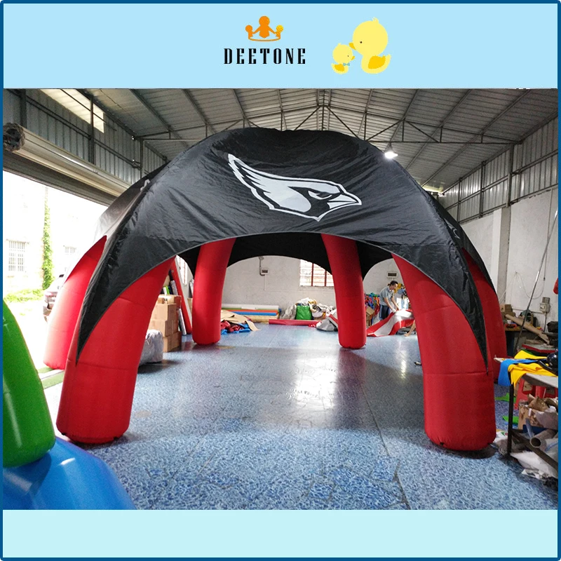 

Hot sale 7/7m diameter Oxford cloth inflatable tent with fan