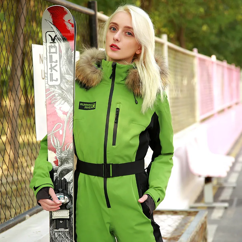 RUNNING RIVER tuta impermeabile per donna tuta da sci donna sci