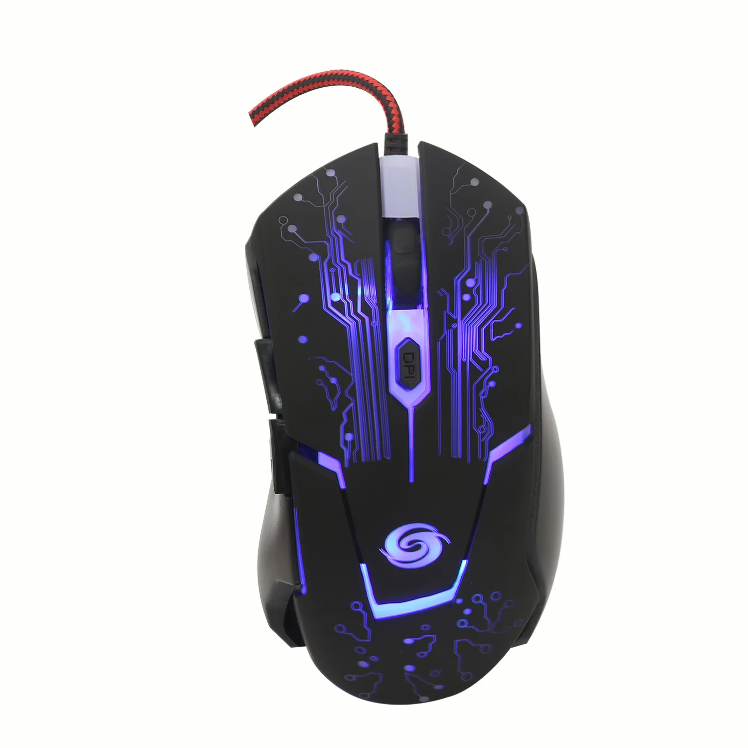 

2400 Dpi Wired Mouse 6D Buttons Colorful Led Optical Gaming Mouse Business Office Mice For Pc Laptop Notebook