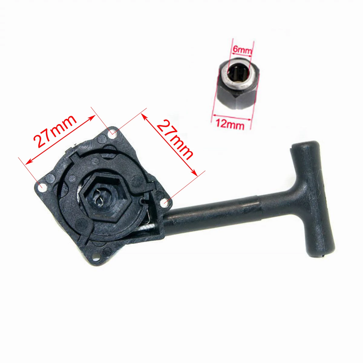 Pull Starter Recoil Start Kit For RC 1/10 R025 R020 HSP Nitro Vertex VX Engine Pull Starter Recoil Start Kit For RC 1/10 R025 R020 HSP Nitro Vertex VX Engine