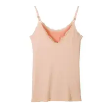 MISS M сексуальный модный кружевной камзол с v-образным вырезом, жилет на флисовой подкладке, утолщенный высокоэластичный тонкий теплый жилет, топы для женщин