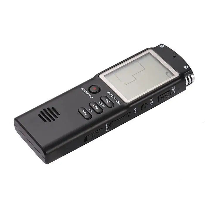 New HD Smart Noise Reduction Micro Mini 8G Digital Voice Recorder Black Kit