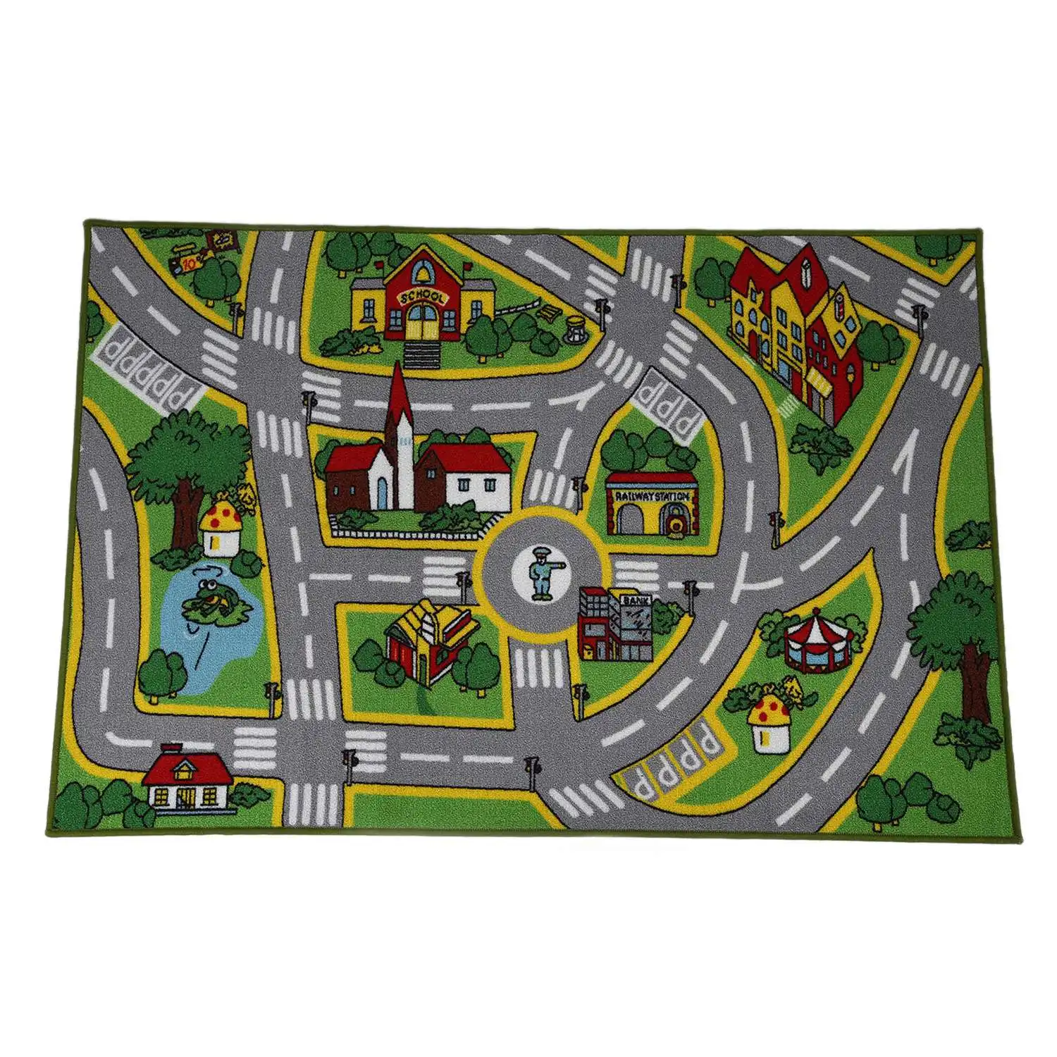 

Children's Carpet Game Pad City Street Map Children Learning Carpet Game Carpet Boy Girl Kindergarten Bedroom Game Room Classr